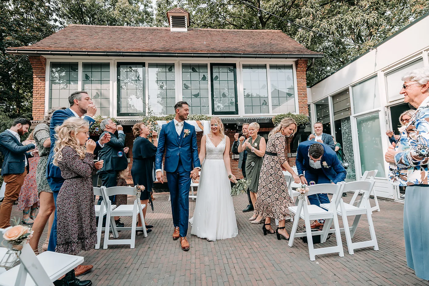 Bente & Jeroen: trouwen in een prachtig landhuis