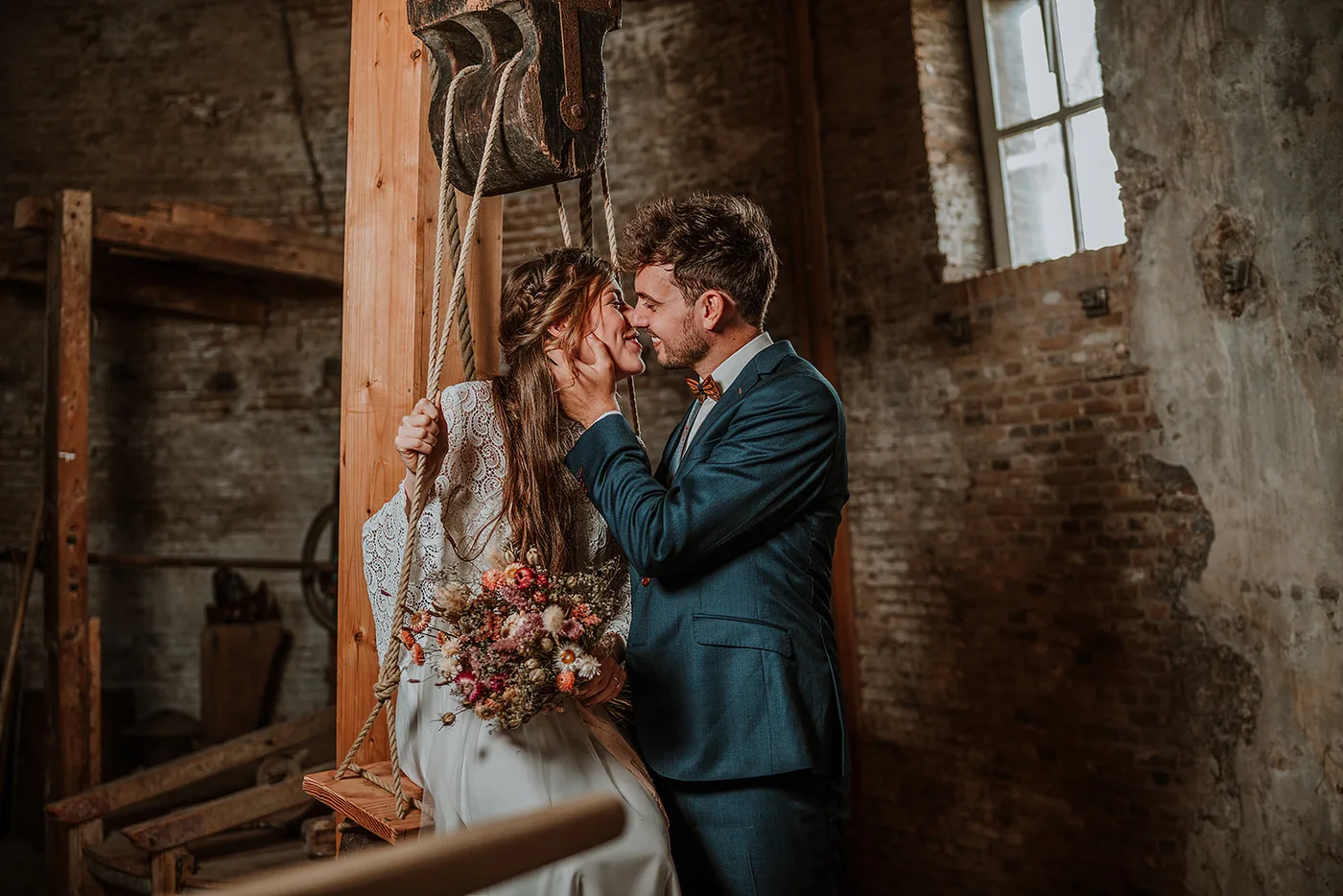 Joëlle & Jesse, trouwfotografie bij Centrum en haven in Maassluis: foto 6