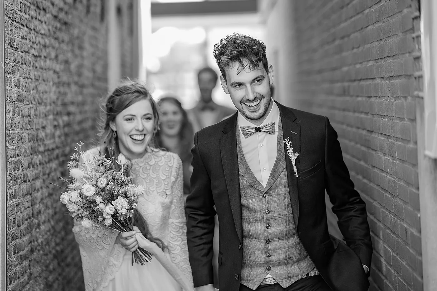 Joëlle & Jesse, trouwfotografie bij Centrum en haven in Maassluis: foto 7