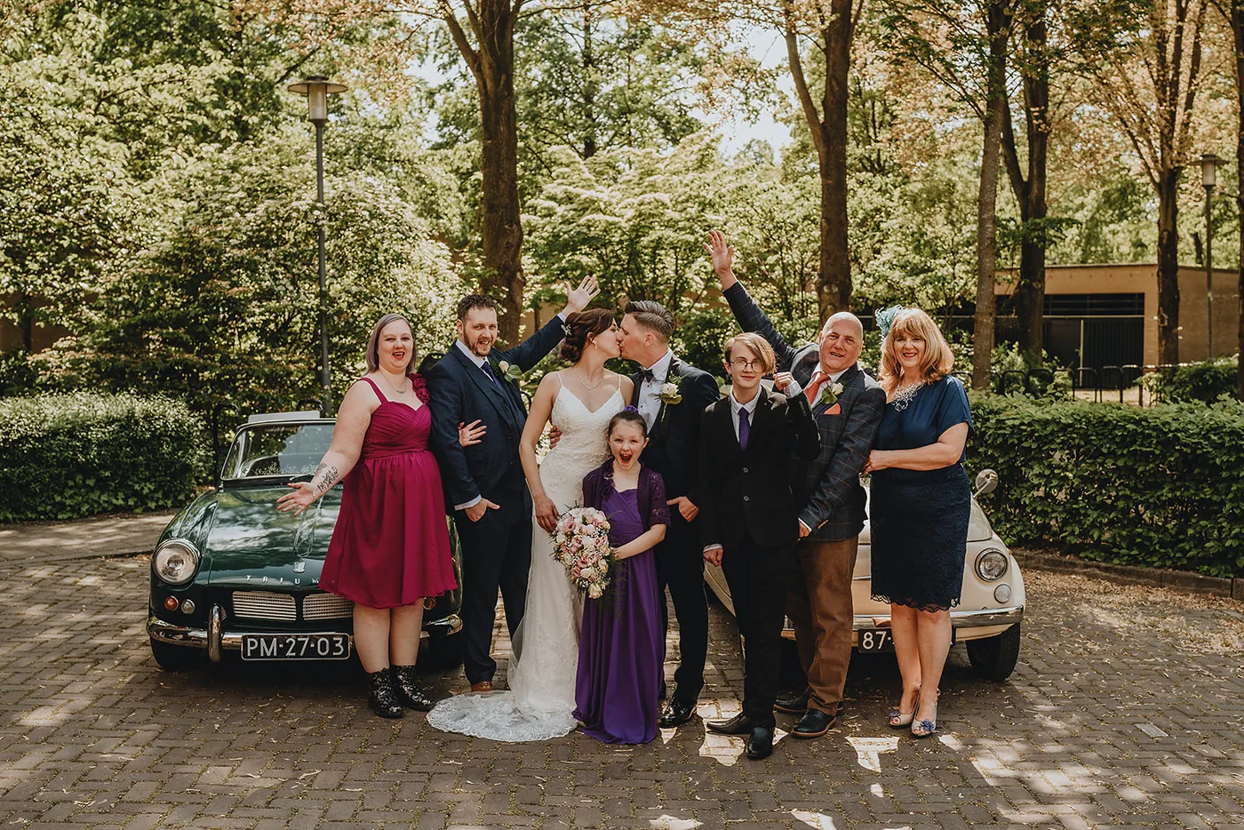 Nadia & Martin, trouwfotografie bij Klasse Theater in Tilburg: foto 3