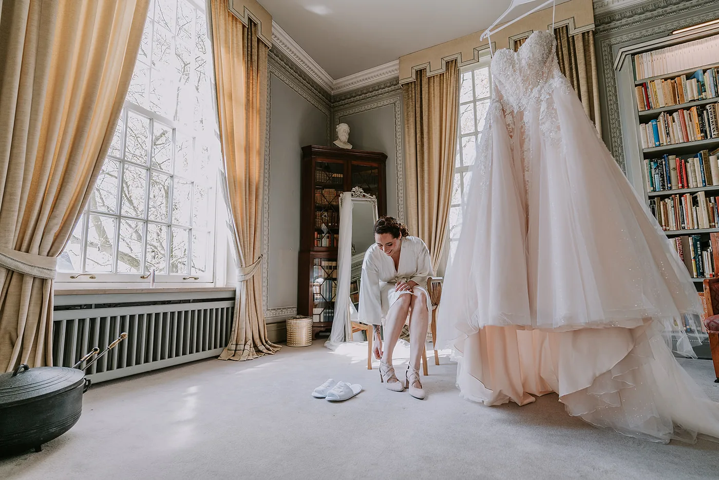 Jennifer & Adam, trouwfotografie bij Limburg: foto 2