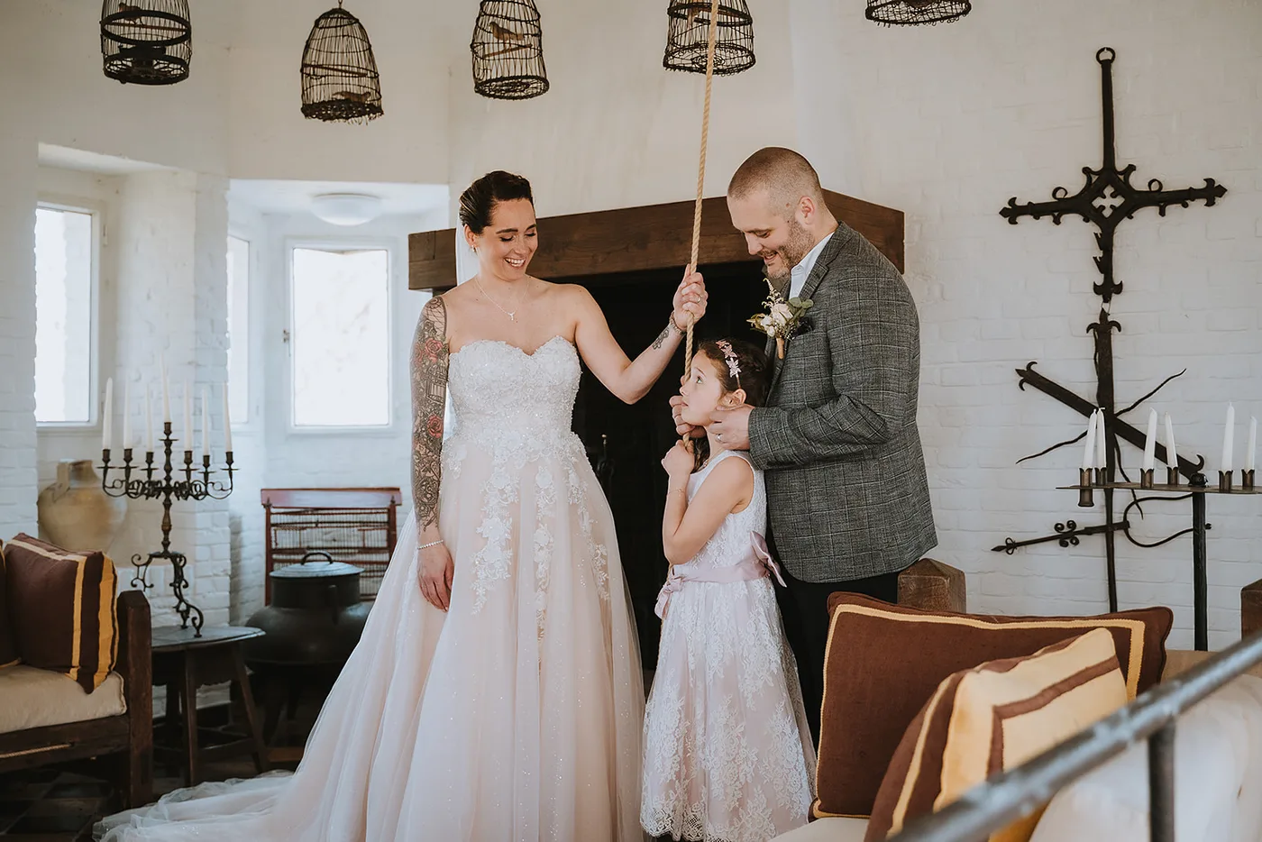 Jennifer & Adam, trouwfotografie bij Limburg