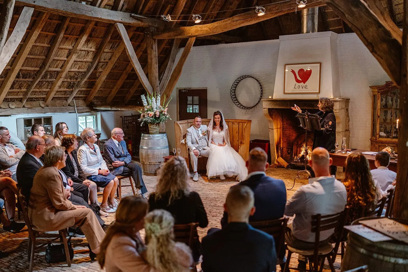 trouwfotografie bij De Vlaamsche Spijcker in Dongen: foto 4