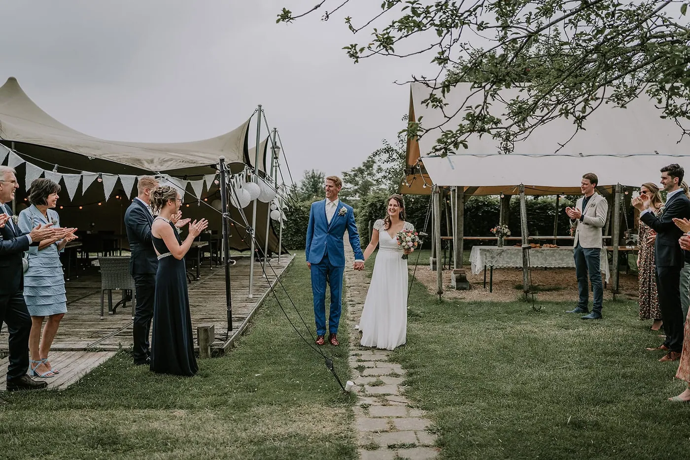 trouwfotografie bij Beneden Sas in De Heen: foto 3