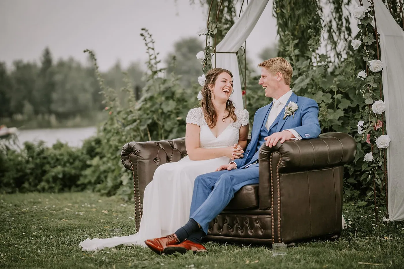 Bruiloft bij Beneden Sas in De Heen