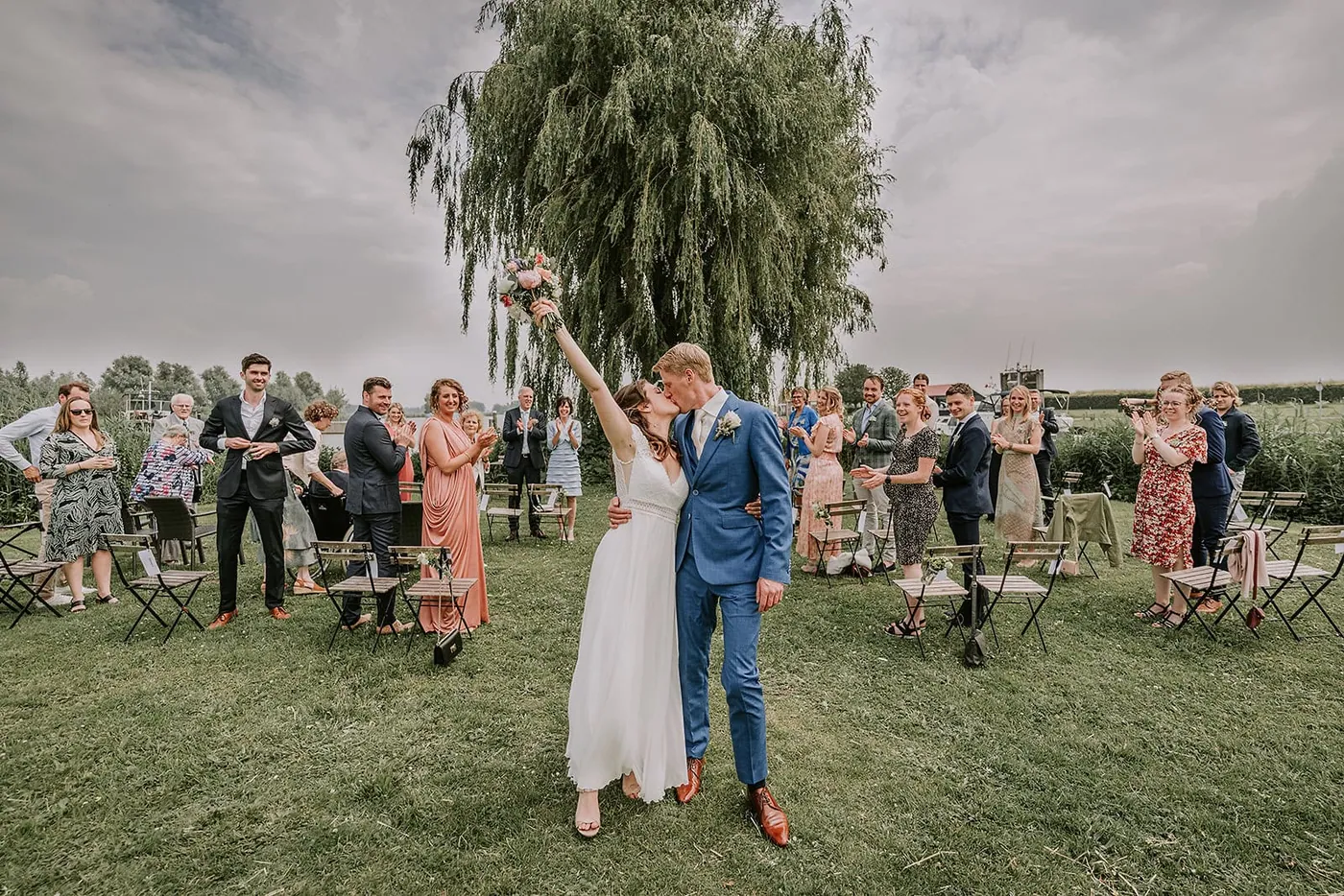 trouwfotografie bij Beneden Sas in De Heen: foto 5