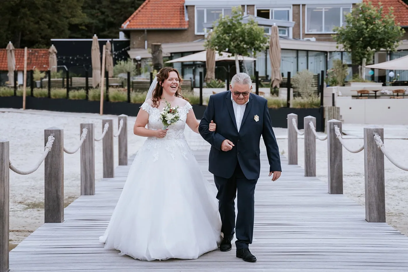 Lydwine & Marco, trouwfotografie bij De IJzeren Man in Vught: foto 3
