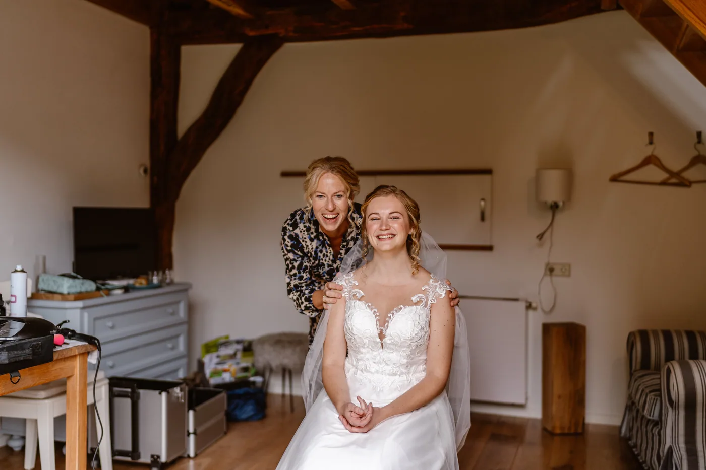 Andrea & Luuk, bruiloft bij De Weistaar, Maarsbergen, foto 16