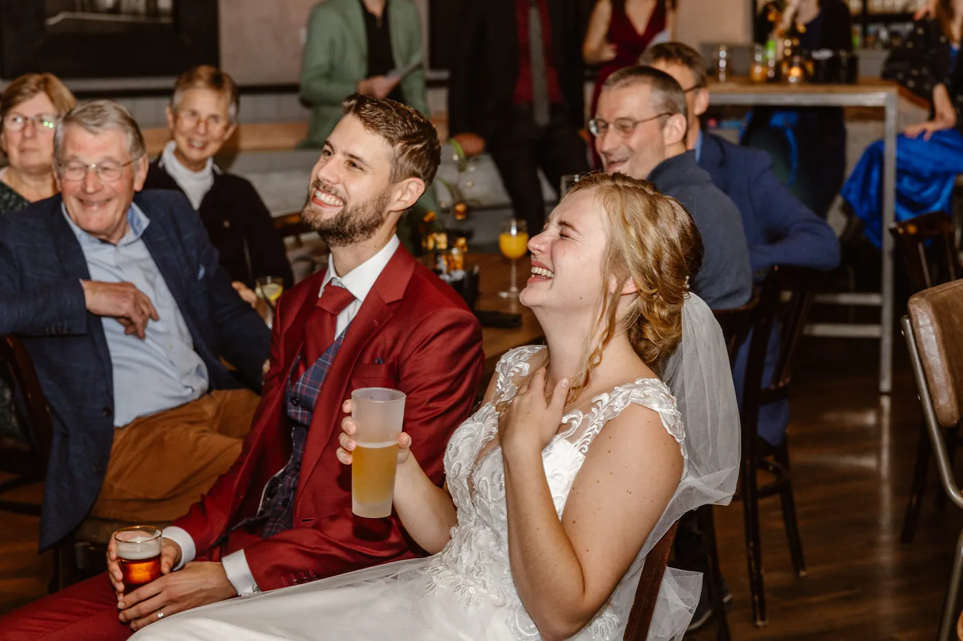 Andrea & Luuk, trouwfotografie bij De Weistaar in Maarsbergen