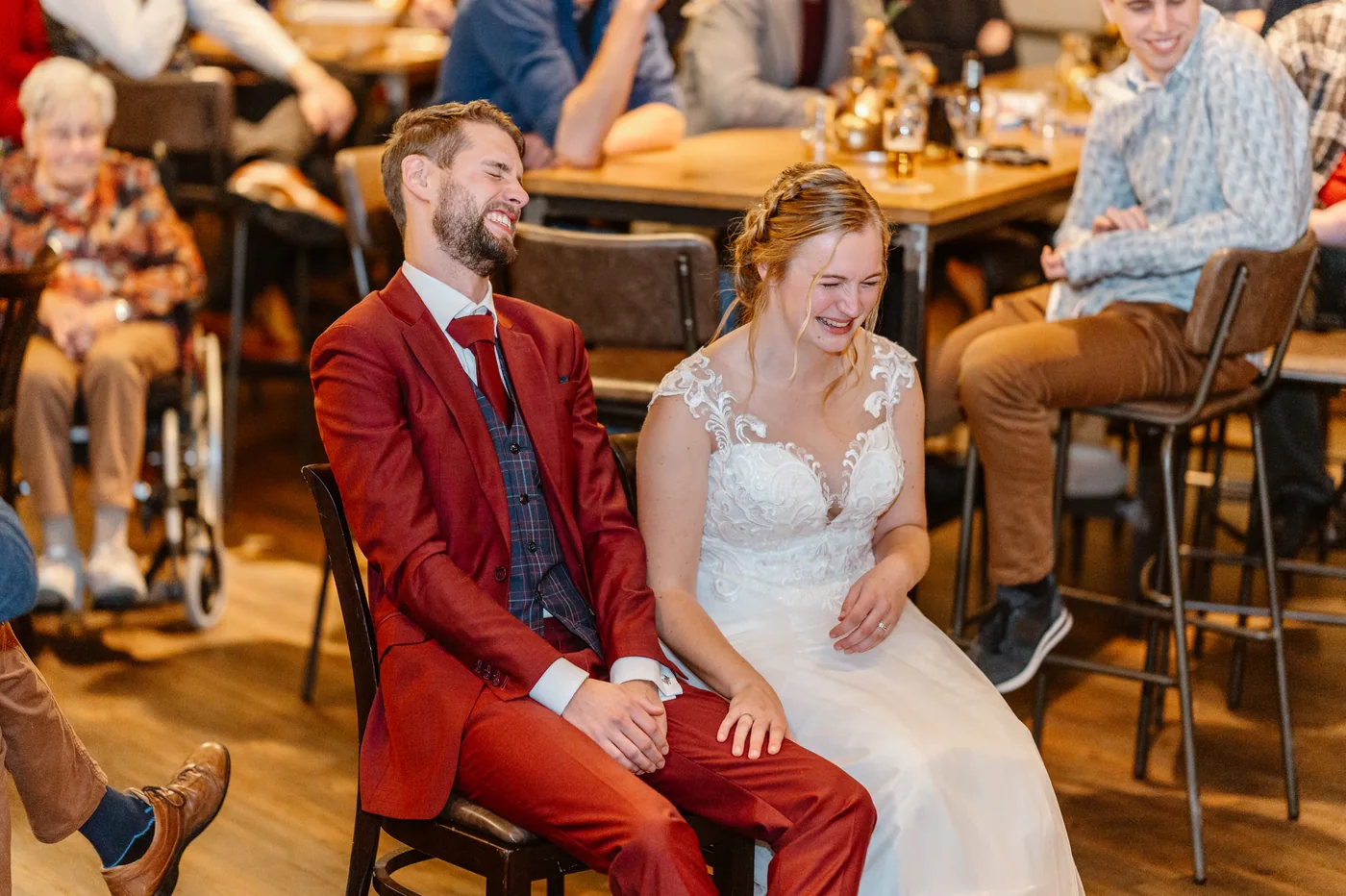 Andrea & Luuk, bruiloft bij De Weistaar, Maarsbergen, foto 82