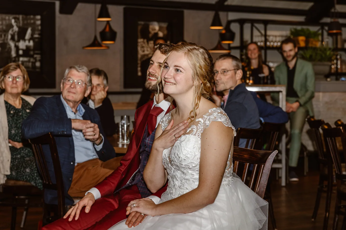 Andrea & Luuk, bruiloft bij De Weistaar, Maarsbergen, foto 84