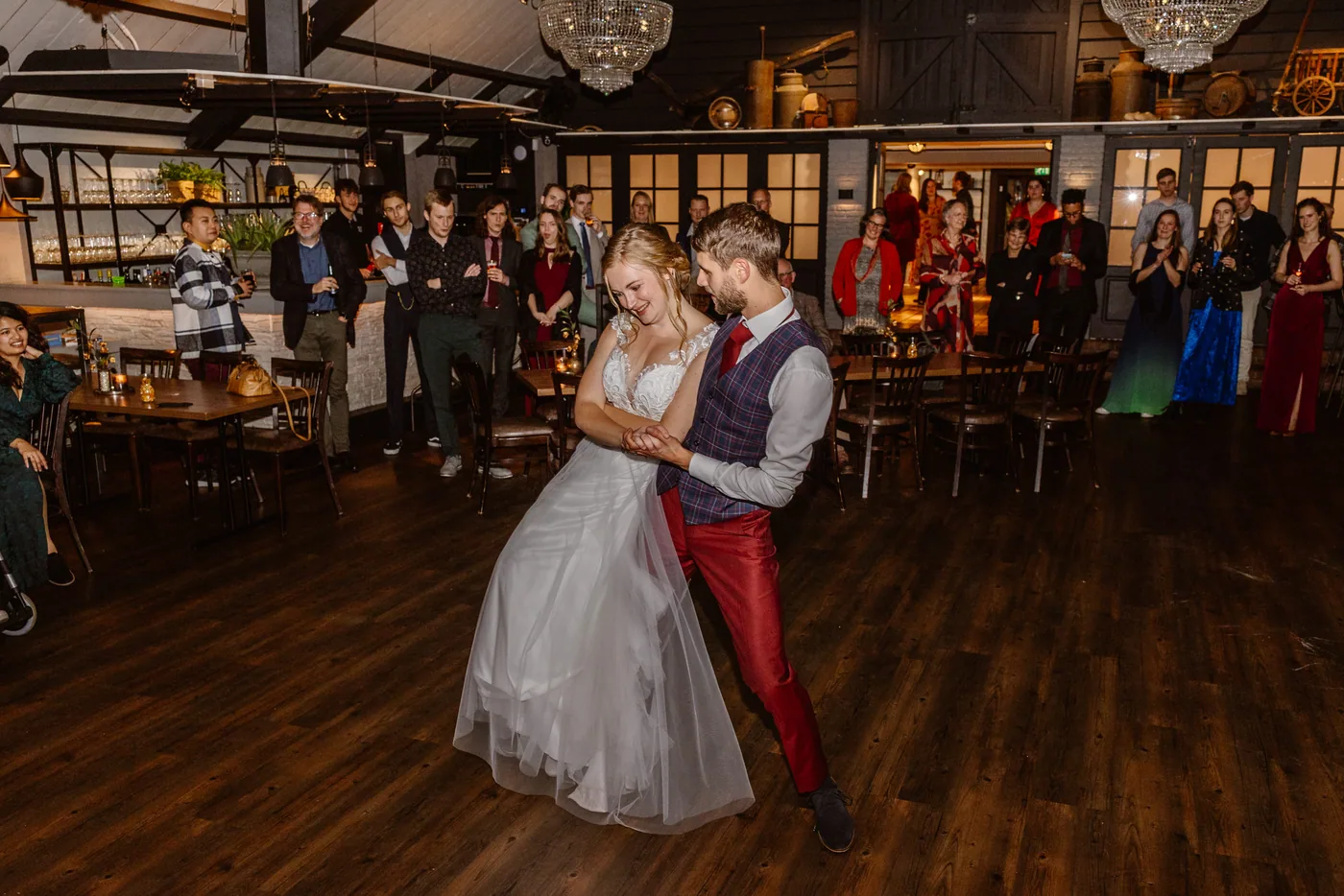 Andrea & Luuk, bruiloft bij De Weistaar, Maarsbergen, foto 92