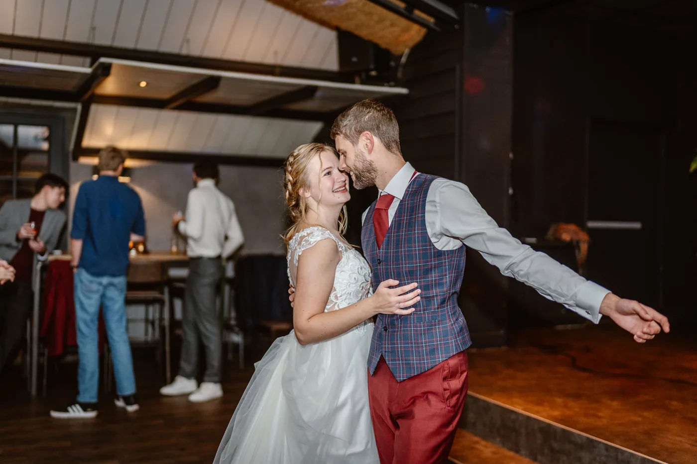 Andrea & Luuk, bruiloft bij De Weistaar, Maarsbergen, foto 93