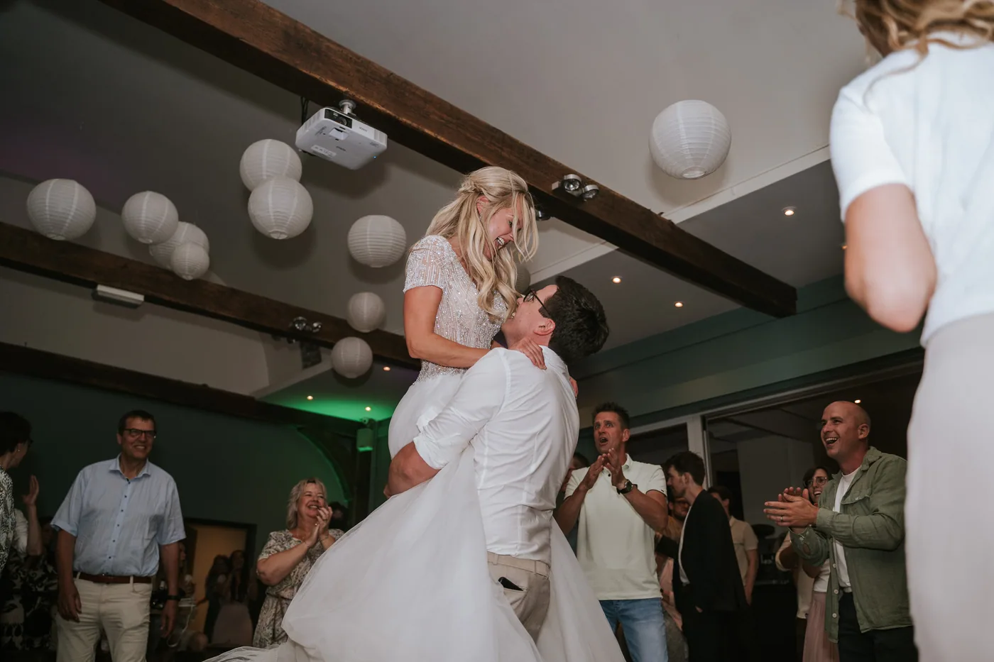 Charlotte & Jeroen, bruiloft bij De Phil, Tilburg, foto 91