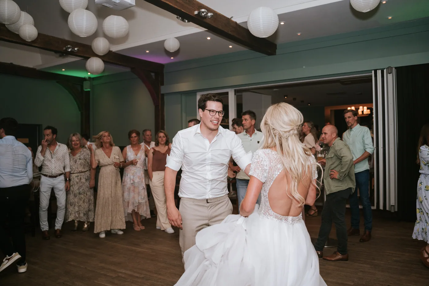 Charlotte & Jeroen, bruiloft bij De Phil, Tilburg, foto 96