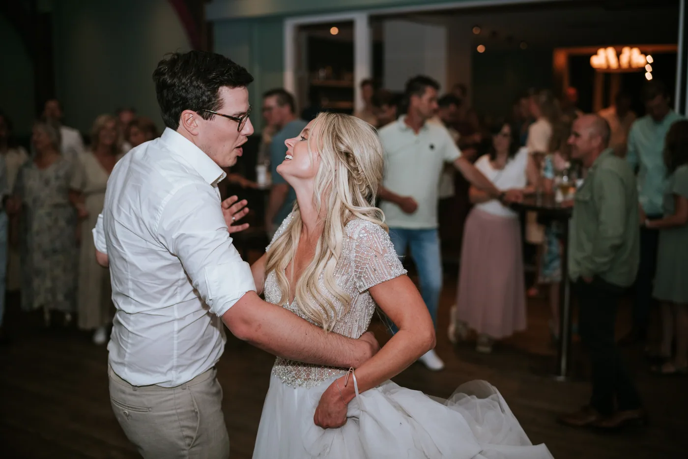 Charlotte & Jeroen, bruiloft bij De Phil, Tilburg, foto 99