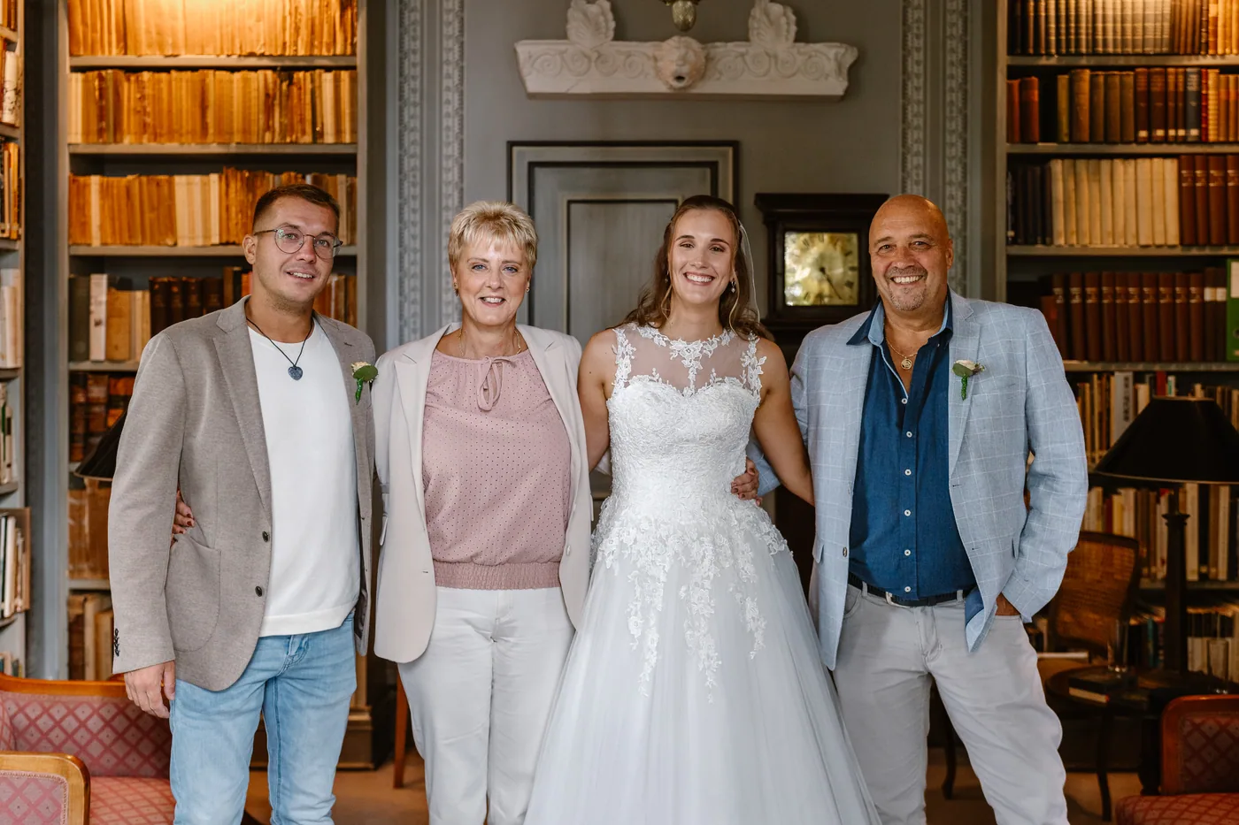 Demi & Maurice, bruiloft bij Kasteel Groot Buggenum, Grathem, foto 24