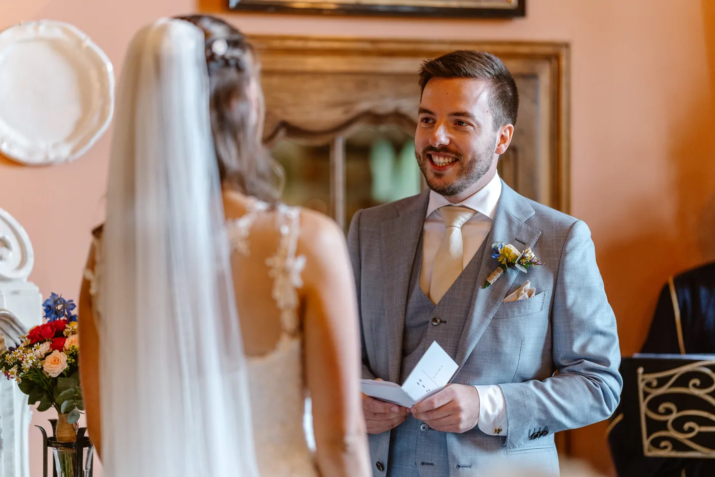 Demi & Maurice, bruiloft bij Kasteel Groot Buggenum, Grathem, foto 38