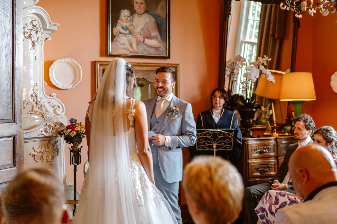 Demi & Maurice, bruiloft bij Kasteel Groot Buggenum, Grathem, foto 39