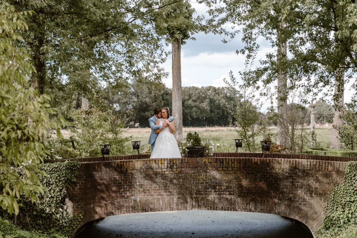 Demi & Maurice, bruiloft bij Kasteel Groot Buggenum, Grathem, foto 60