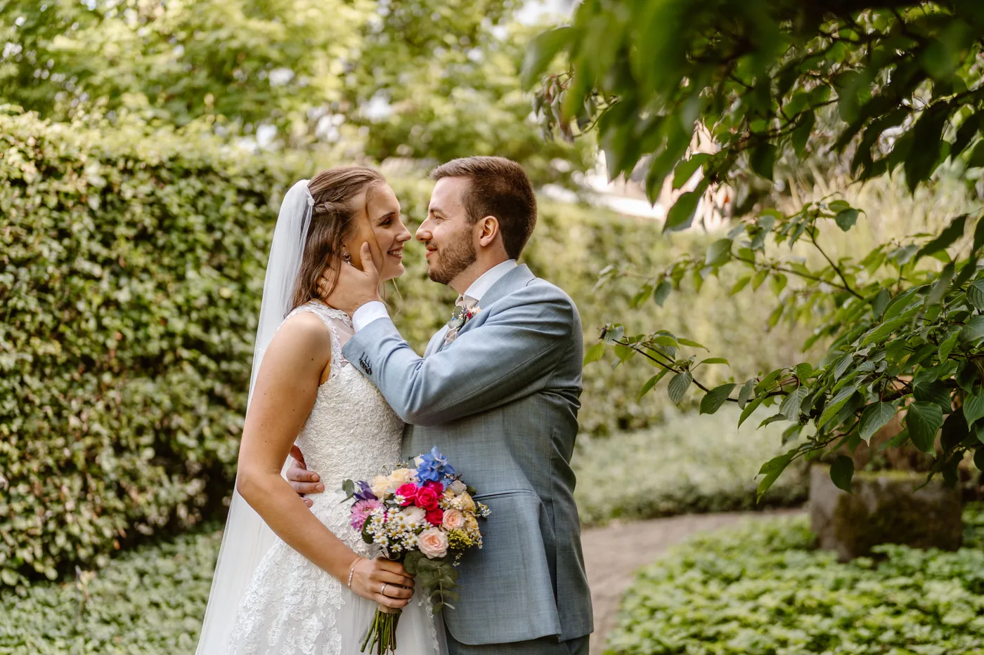 Demi & Maurice, bruiloft bij Kasteel Groot Buggenum, Grathem, foto 63