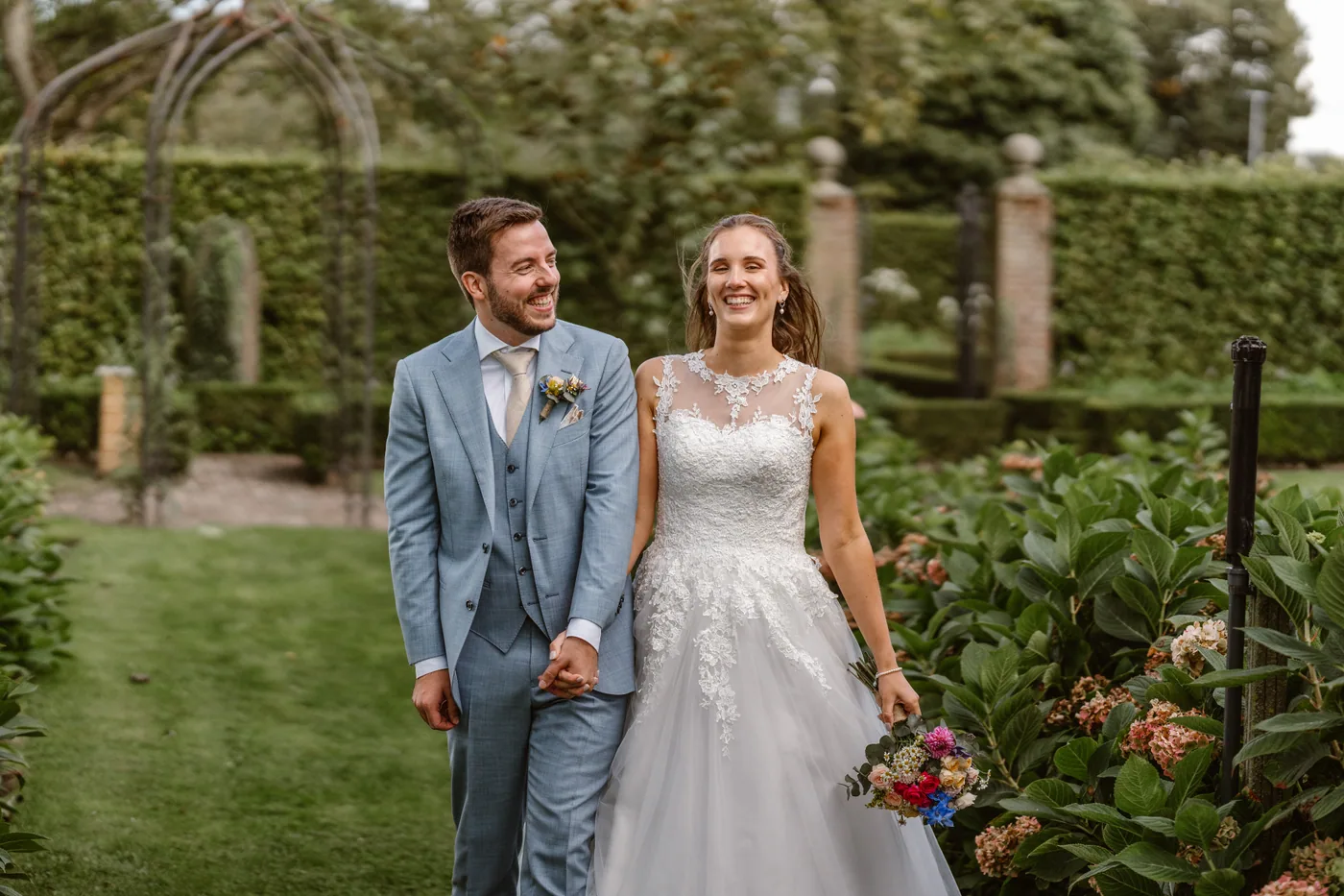 Demi & Maurice, bruiloft bij Kasteel Groot Buggenum, Grathem, foto 68