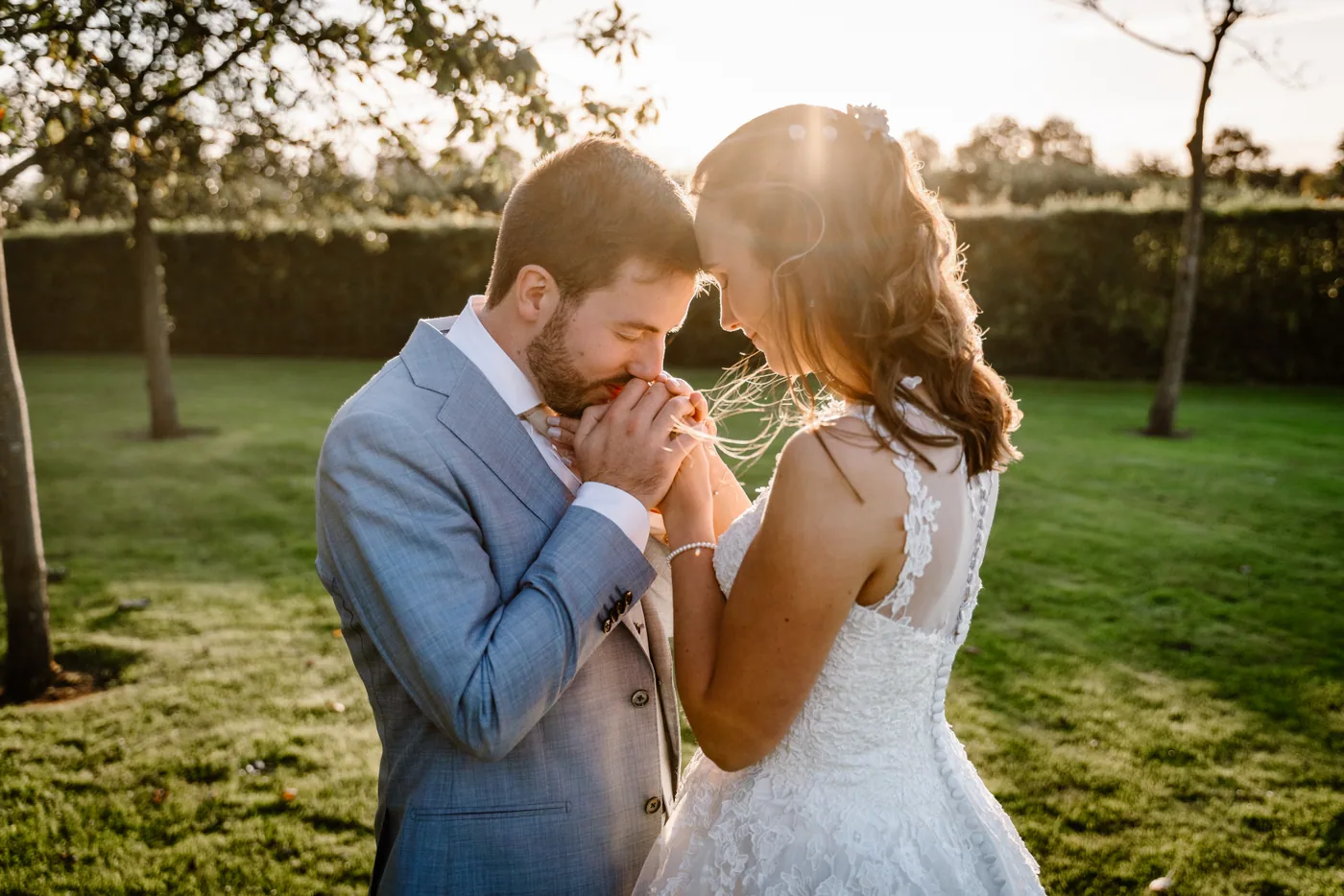 Demi & Maurice, trouwfotografie bij Kasteel Groot Buggenum in Grathem