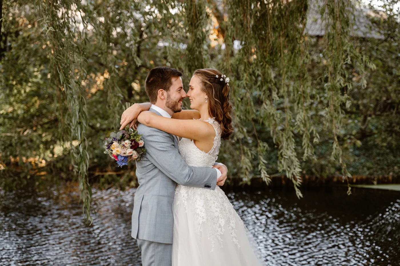 Demi & Maurice, bruiloft bij Kasteel Groot Buggenum, Grathem, foto 75