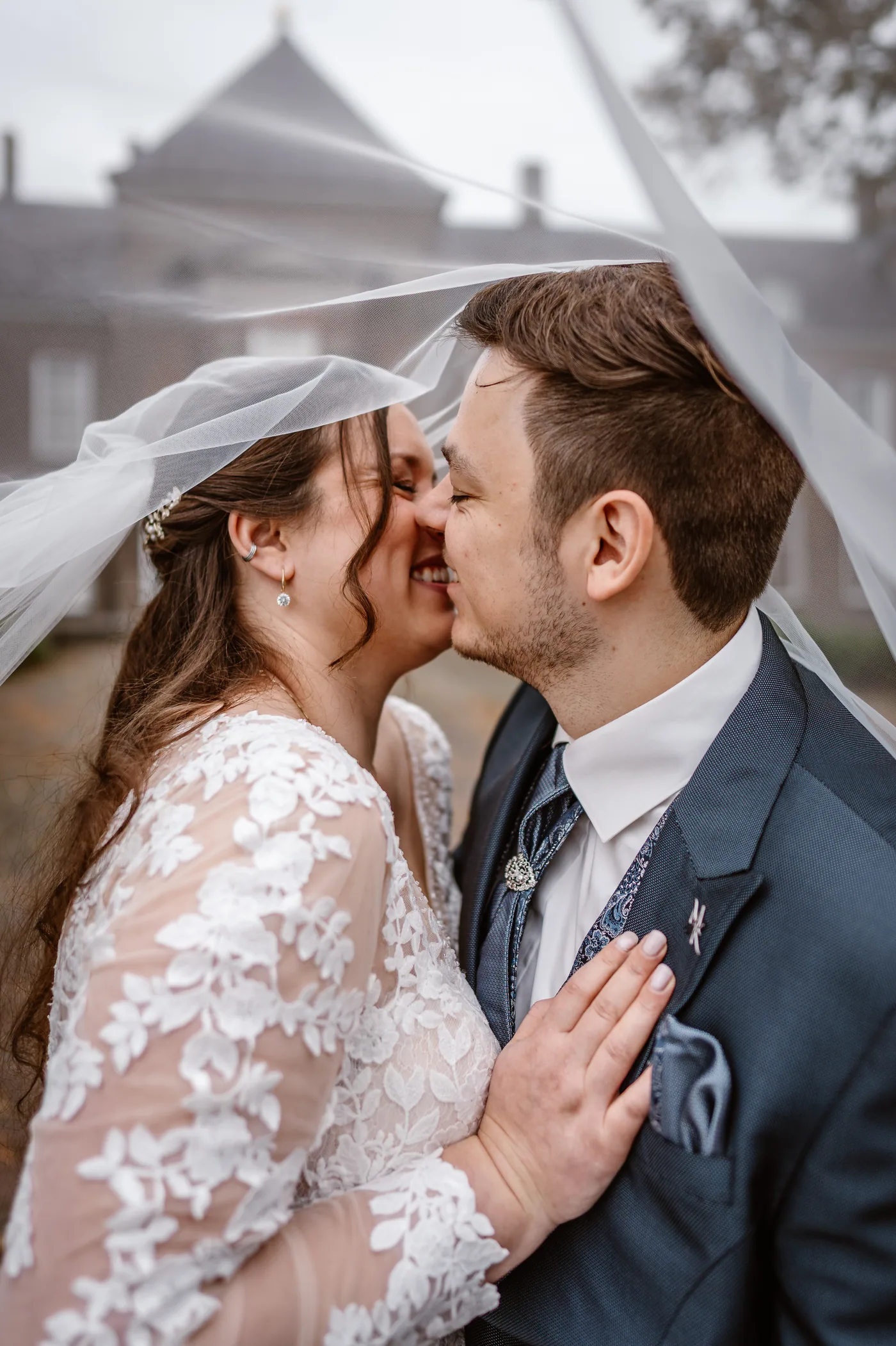 Dyonne & Nick, bruiloft bij Een kasteel, Nederland