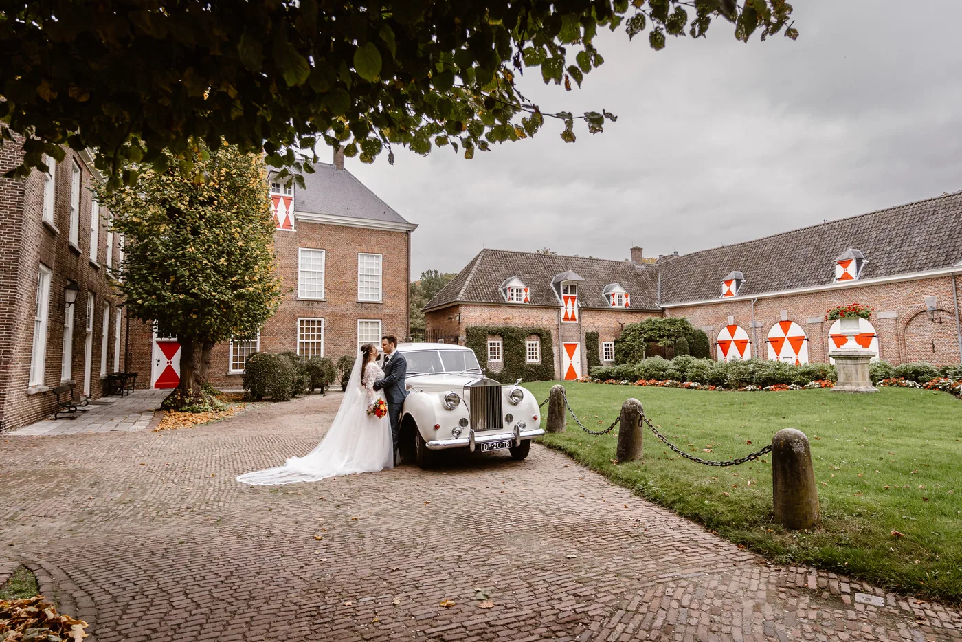 Dyonne & Nick, bruiloft bij Een kasteel, Nederland