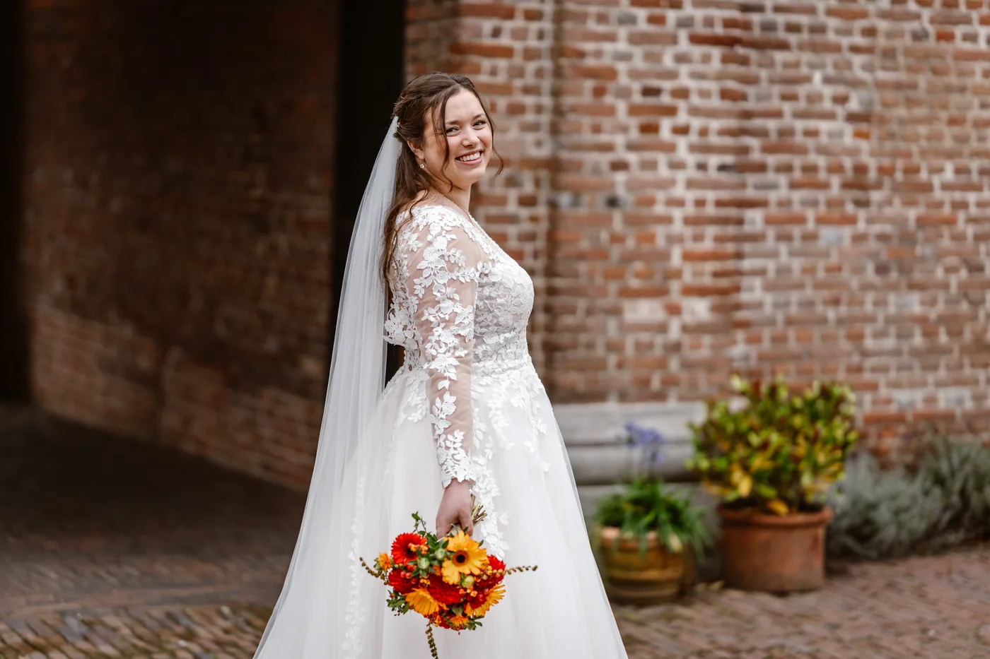 Dyonne & Nick, bruiloft bij Een kasteel, Nederland, foto 39
