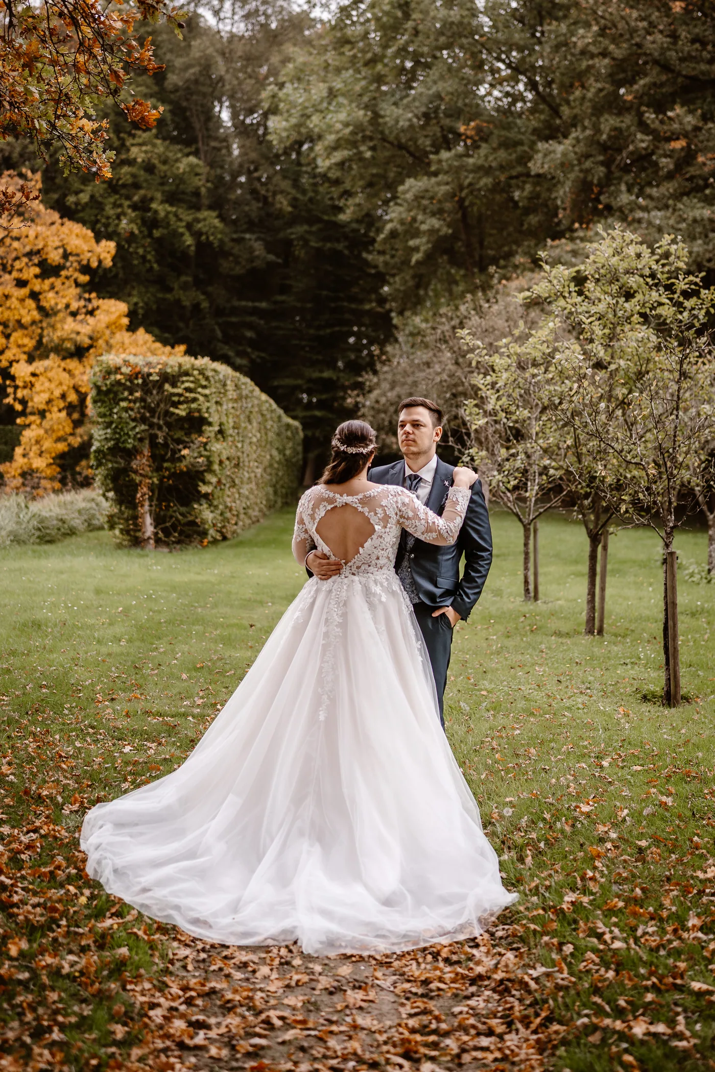 Dyonne & Nick, bruiloft bij Een kasteel, Nederland, foto 46
