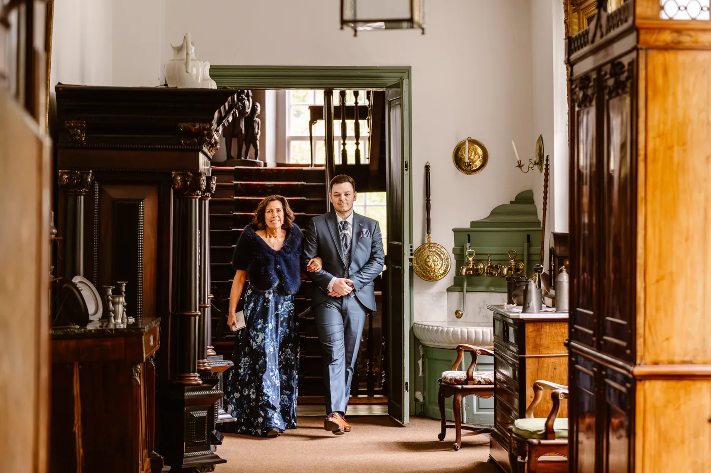 Dyonne & Nick, bruiloft bij Een kasteel, Nederland, foto 49