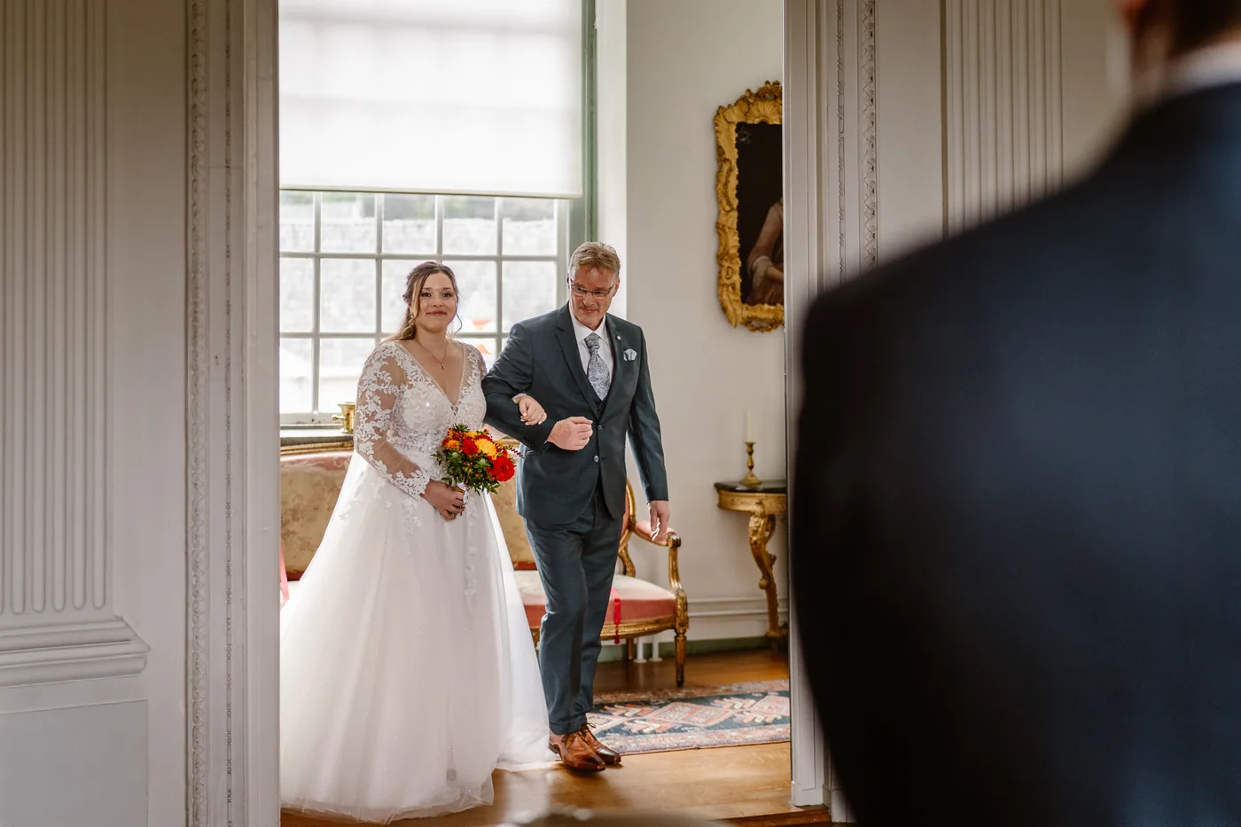 Dyonne & Nick, bruiloft bij Een kasteel, Nederland, foto 52