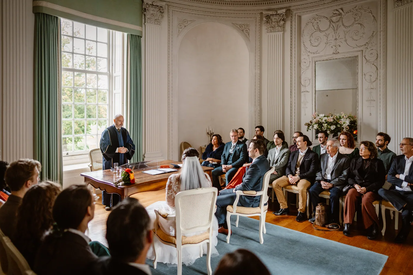 Dyonne & Nick, bruiloft bij Een kasteel, Nederland, foto 55