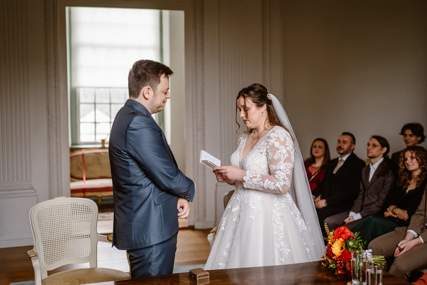 Dyonne & Nick, bruiloft bij Een kasteel, Nederland, foto 63
