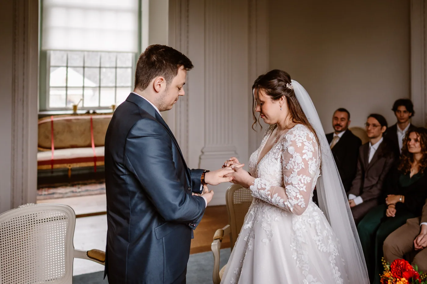 Dyonne & Nick, bruiloft bij Een kasteel, Nederland, foto 60