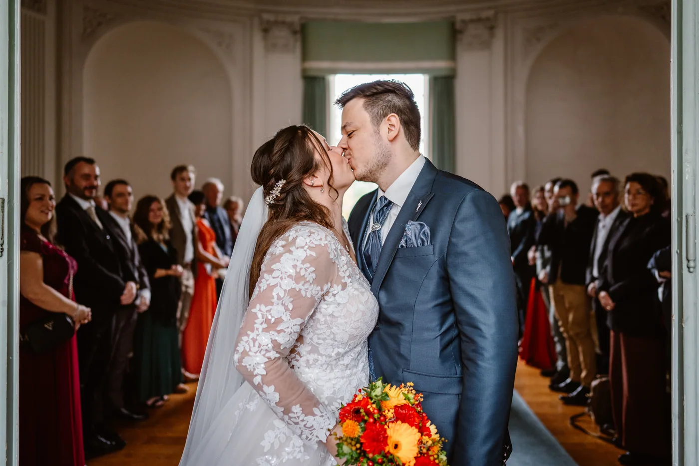 Dyonne & Nick, bruiloft bij Een kasteel, Nederland, foto 68