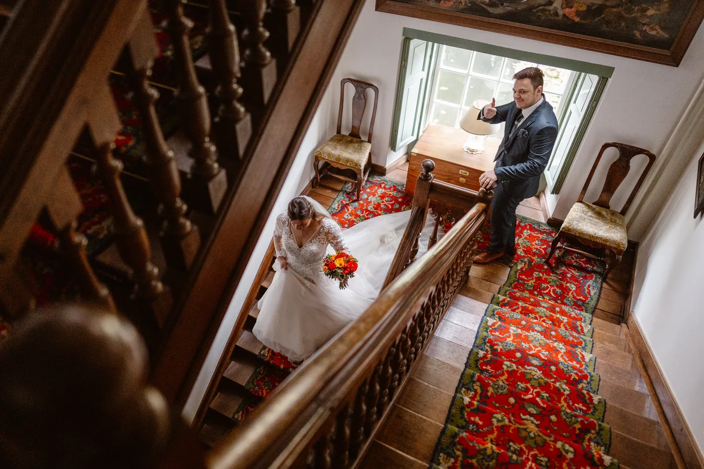 Dyonne & Nick, bruiloft bij Een kasteel, Nederland, foto 70