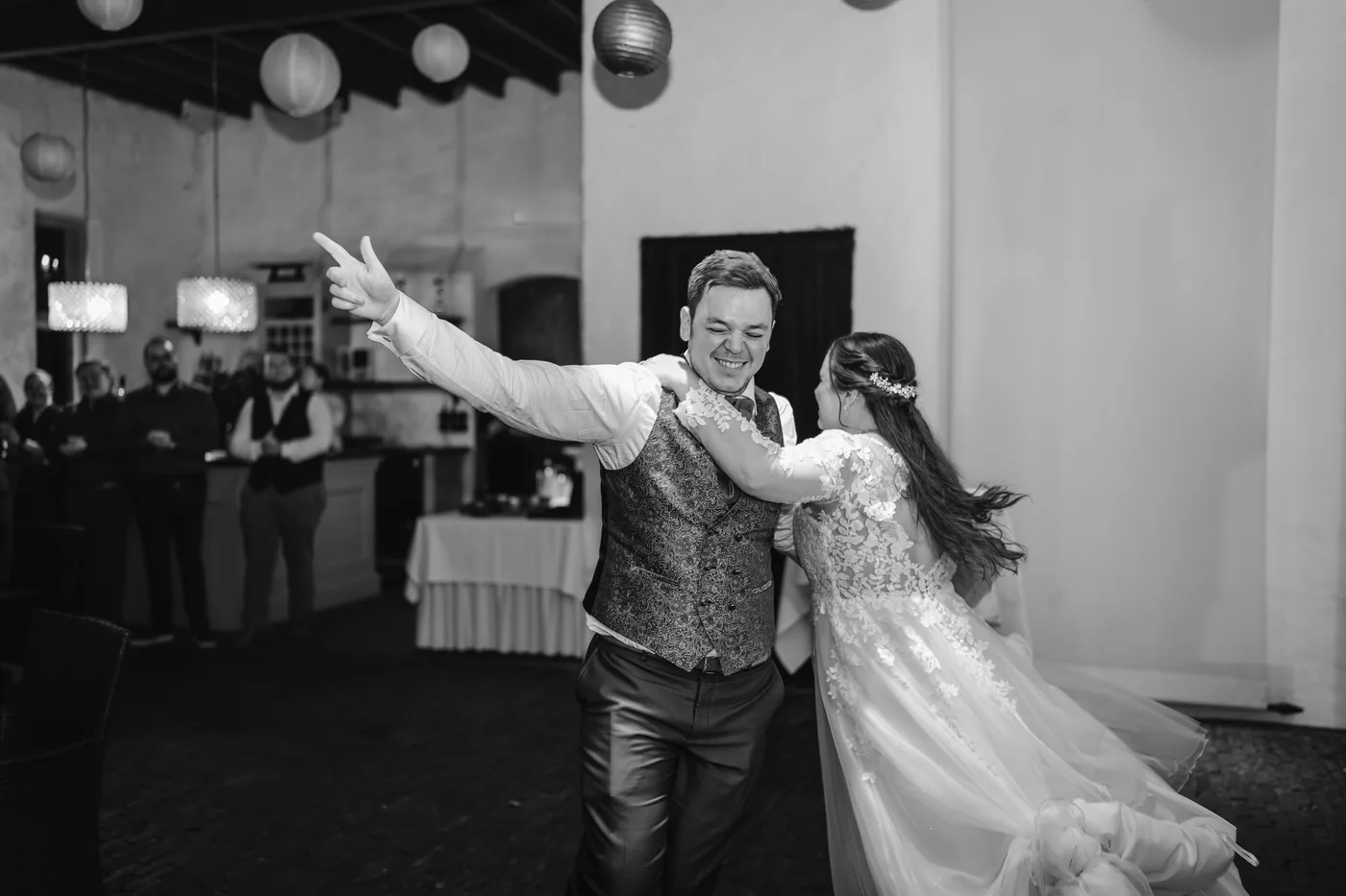 Dyonne & Nick, bruiloft bij Een kasteel, Nederland, foto 93