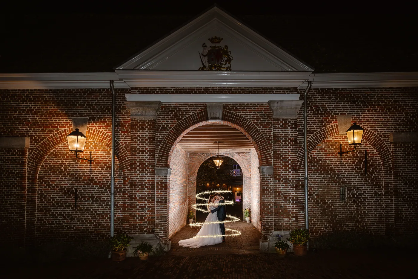 Dyonne & Nick, bruiloft bij Een kasteel, Nederland, foto 95