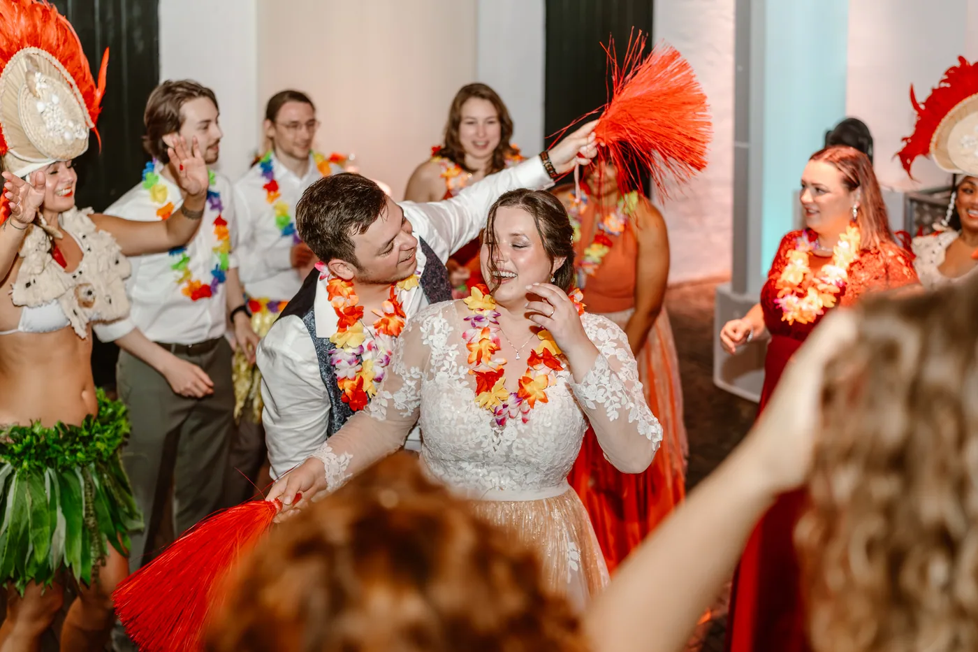 Dyonne & Nick, bruiloft bij Een kasteel, Nederland, foto 100