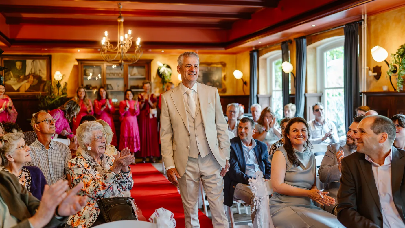 Hester & Joost, bruiloft bij Bosch en Duin, Udenhout, foto 20