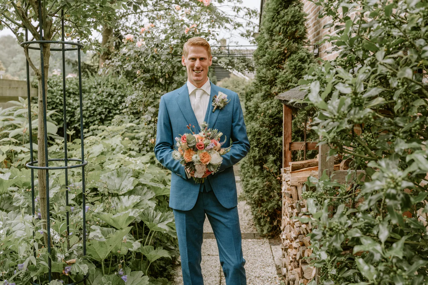 Leonie & Martijn, bruiloft bij Beneden Sas, De Heen, foto 26