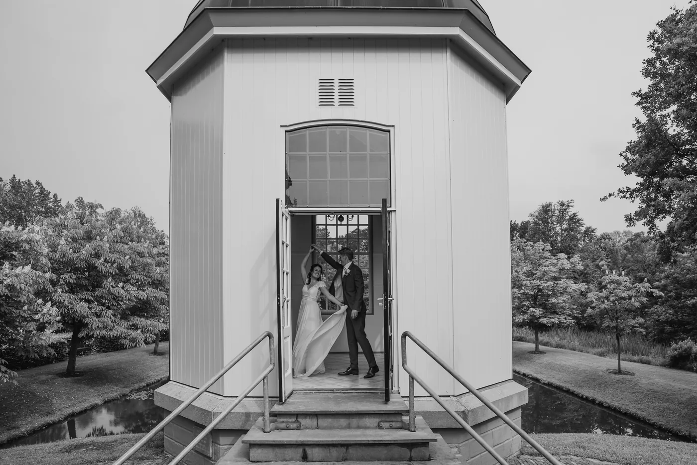 Leonie & Martijn, bruiloft bij Beneden Sas, De Heen, foto 43