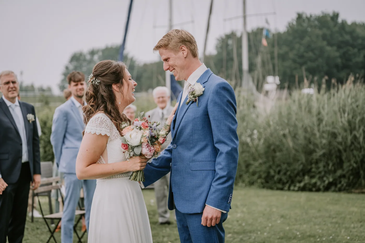 Leonie & Martijn, bruiloft bij Beneden Sas, De Heen, foto 57