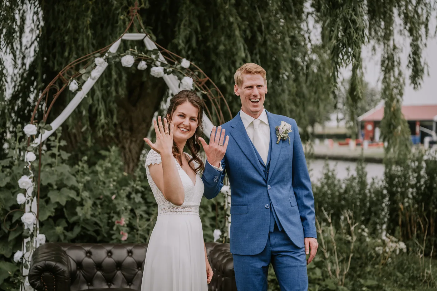 Leonie & Martijn, bruiloft bij Beneden Sas, De Heen, foto 72