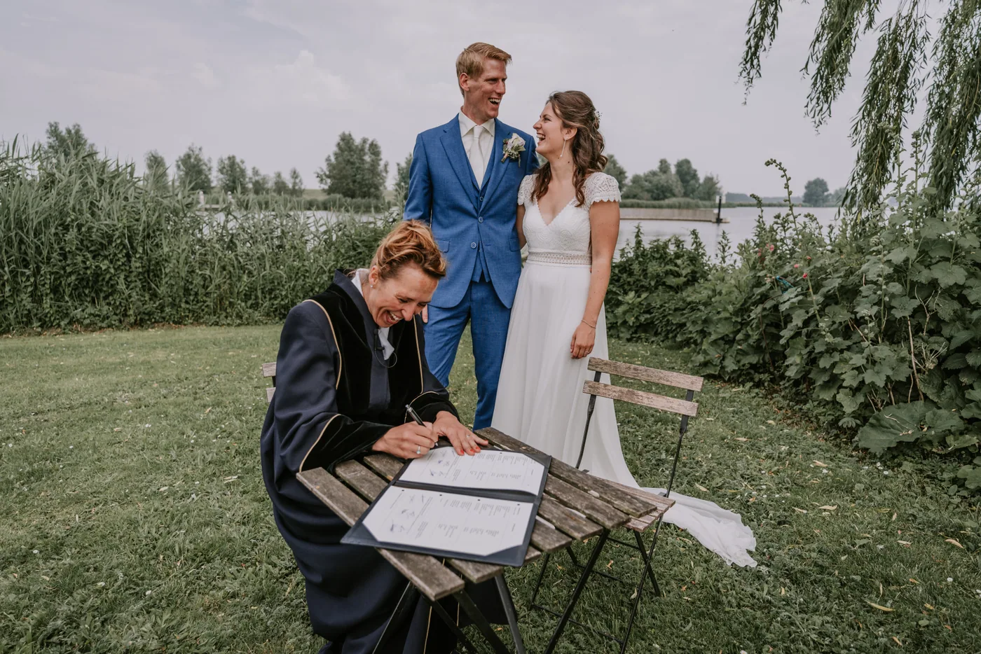 Leonie & Martijn, bruiloft bij Beneden Sas, De Heen, foto 74