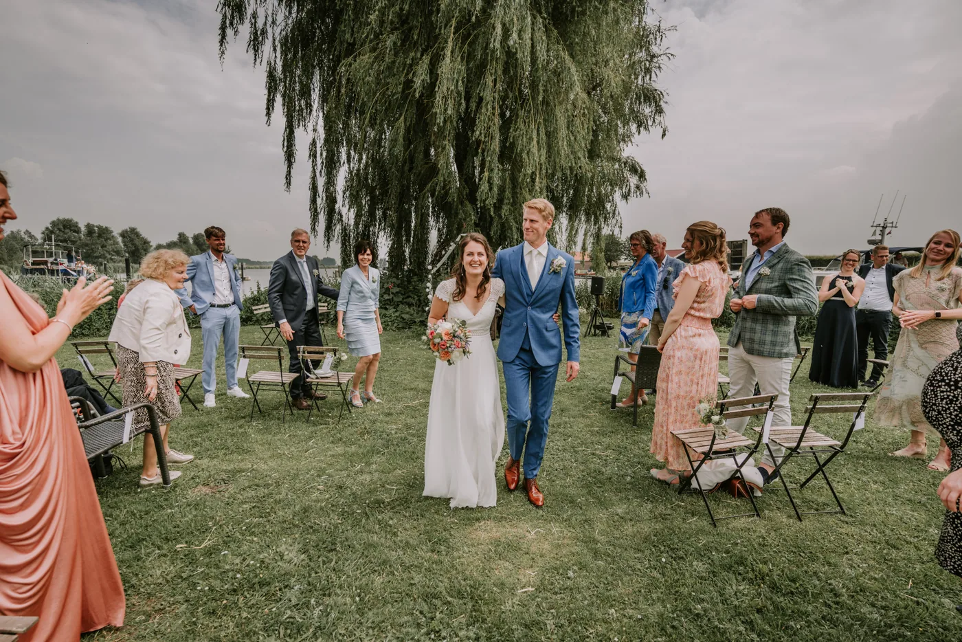 Leonie & Martijn, bruiloft bij Beneden Sas, De Heen, foto 78