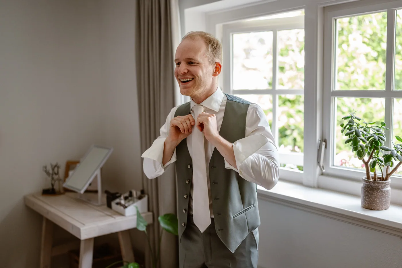 Lotte & Nick, bruiloft bij Restaurant ’t Misverstant, Vught, foto 11